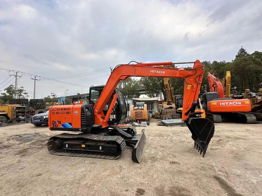 Japońskie używane Hitachi Mini Excavator 7ton na sprzedaż używane ZX70 Jindongyu Machinery