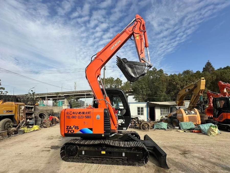 Japońska używana grabiarka Hitachi Mini na sprzedaż ZX70 Jindongyu Machinery