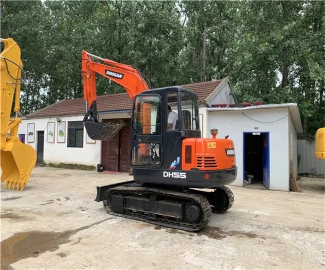 Korea Stosowany grabarz Doosan na sprzedaż używany DH55 Jindongyu Machinery