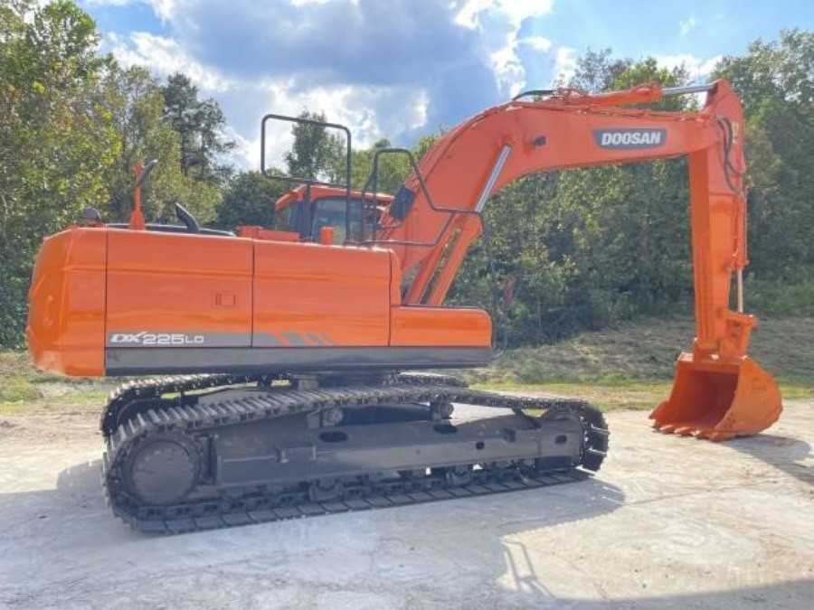 Korea Stosowany grabarz Doosan na sprzedaż używany DX225LC Maszyny Jindongyu