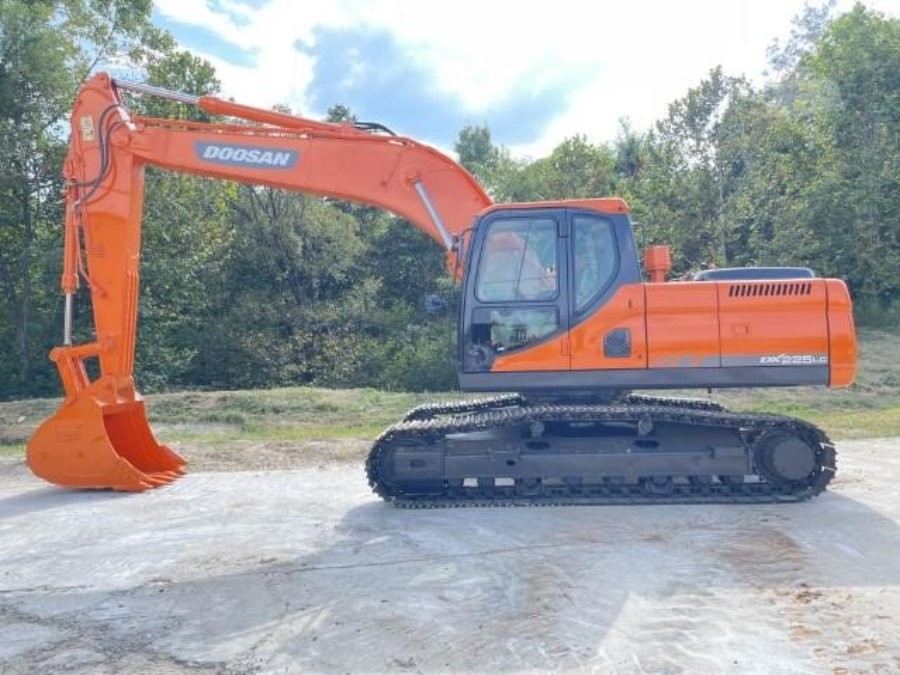 Korea Stosowany grabarz Doosan na sprzedaż używany DX225LC Maszyny Jindongyu