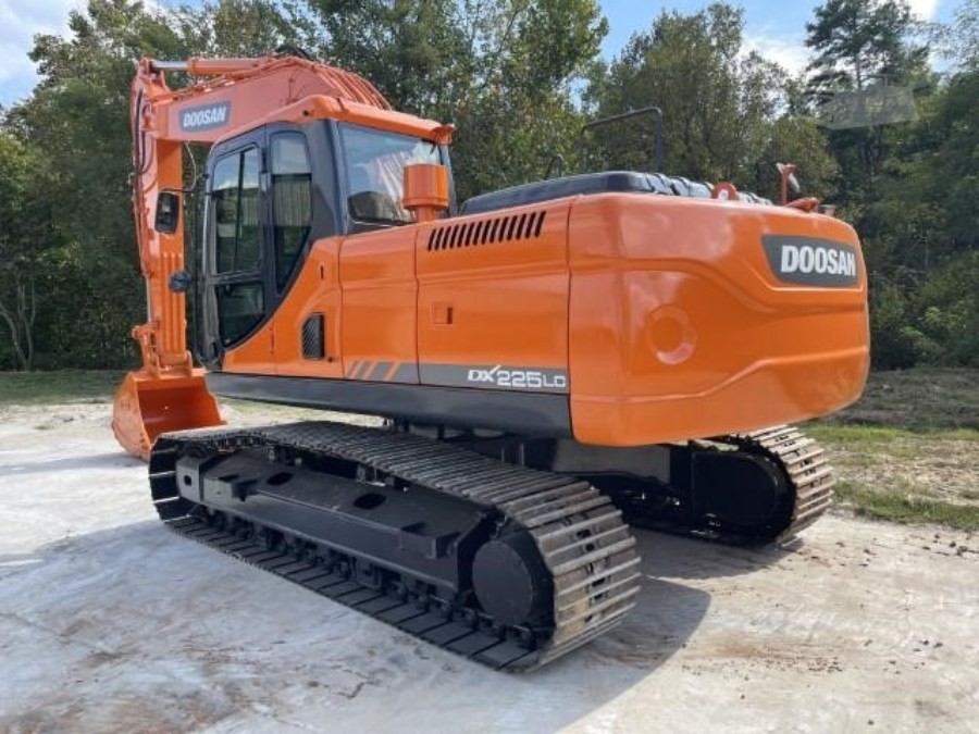 Korea Stosowany grabarz Doosan na sprzedaż używany DX225LC Maszyny Jindongyu