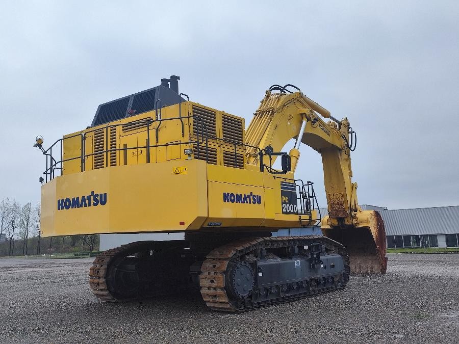 Japońska Ekskawator Komatsu sprzedawany z drugiej ręki