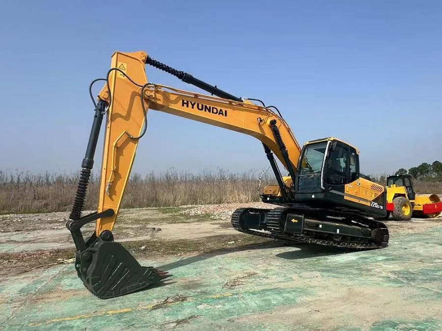 Korea Hyundai Ekskawator sprzedawany z drugiej ręki R220-9s 210 220 215 Jindongyu Machinery