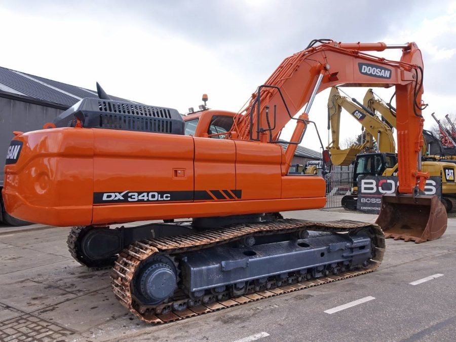 Korea Stosowany grabarz Doosan na sprzedaż używany DX340LC Maszyny Jindongyu