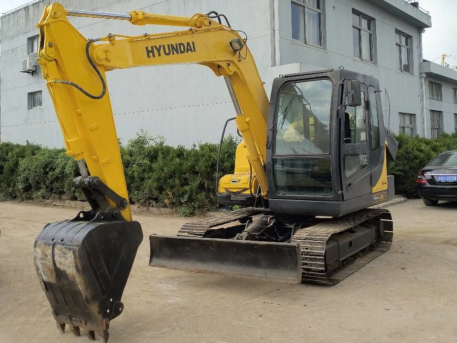 Korea używany grabarz Hyundai na sprzedaż używany R80-7 8 Ton Jindongyu Machinery