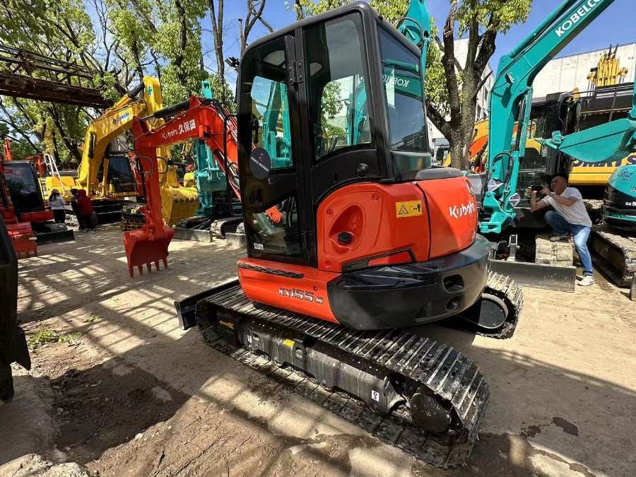 Japońska używana koparka Kubota na sprzedaż używana KX155-5 Maszyny Jindongyu