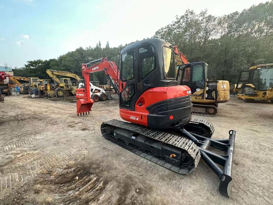 Japońska używana koparka Kubota na sprzedaż używana maszyna Jindongyu U55-4