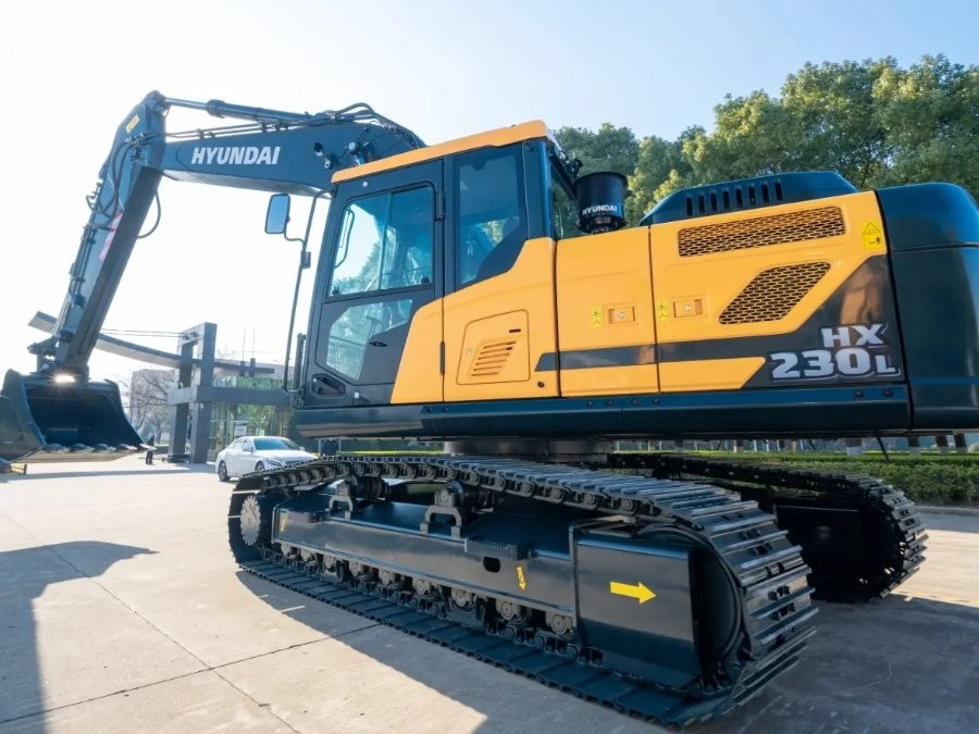Ruchy typu Korea Hyundai Bagger HX230 Jindongyu Machinery