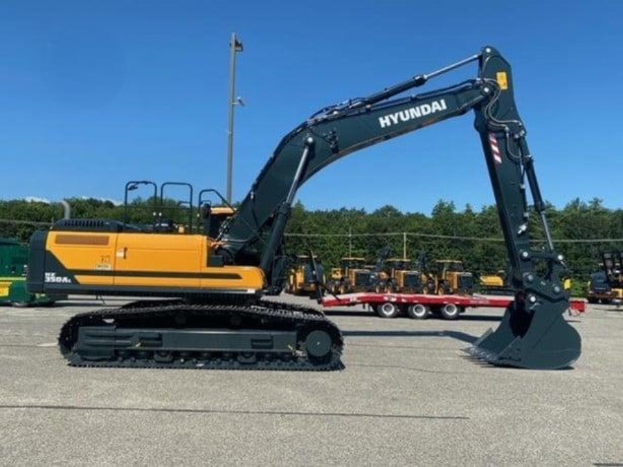 Korea Hyundai Excavator HX350 Jindongyu Machinery 1,6-1,83m3 Pojemność wiadra