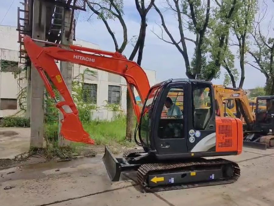 Japońska używana koparka Hitachi na sprzedaż ZX60 Jindongyu Machinery