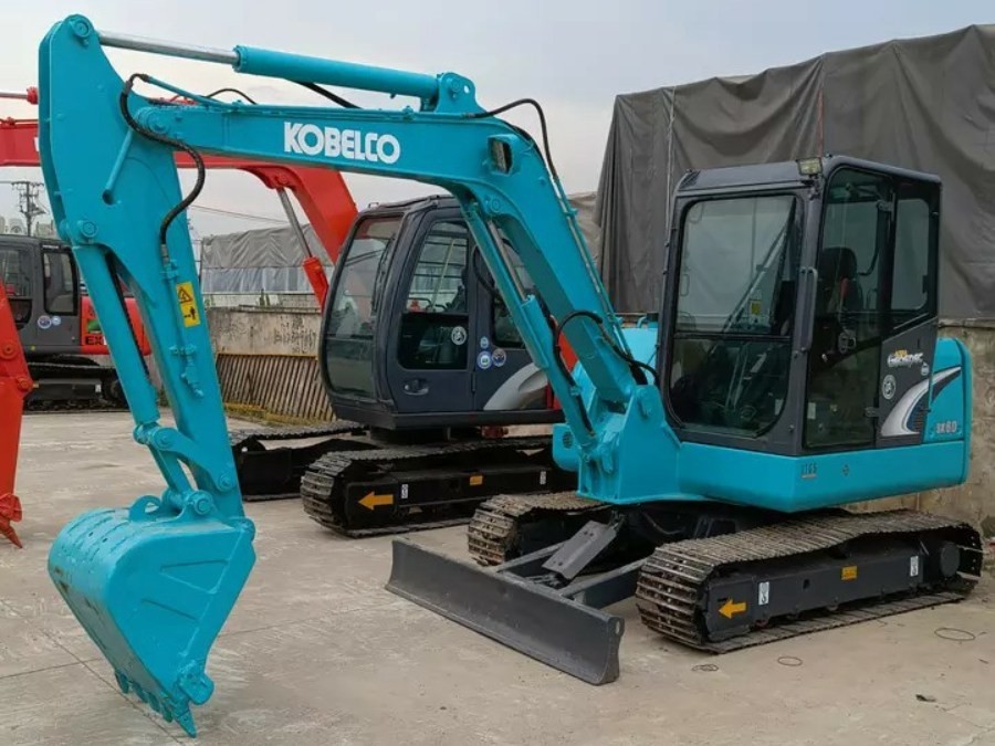 Japońska używana koparka Kobelco na sprzedaż używana SK60 Jindongyu Machinery